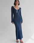 Billie Dress - Marine Blue