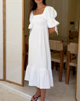 Mathilde Dress - White