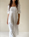 Mathilde Dress - White