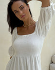 Mathilde Dress - White