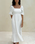 Mathilde Dress - White