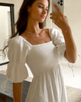Mathilde Dress - White