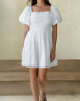 Amie Dress - White