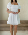 Amie Dress - White