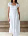 Alessia Dress - White