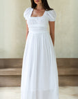 Alessia Dress - White