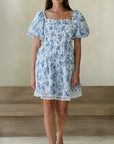 Amie Dress - Blue Peony