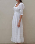 Flora Dress - White