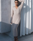 Khloe Dress - Sand