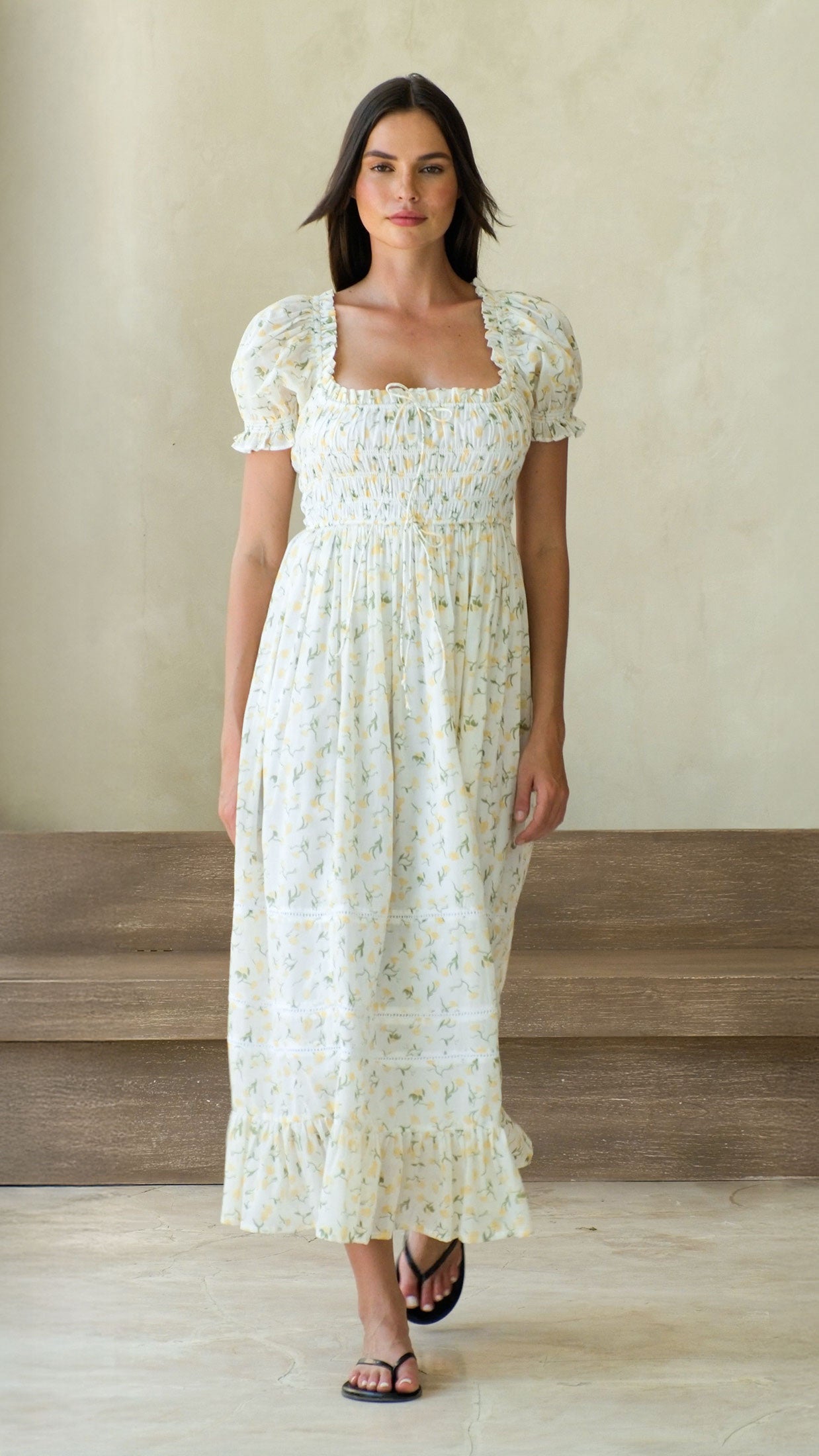 Stevie Dress In Sunshine – Maternity Friendly Dresses – NOMINO
