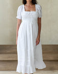 Stevie Dress - White