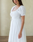 Stevie Dress - White