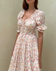 Zoe Dress - Warm Floral