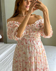 Zoe Dress - Warm Floral