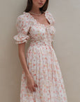 Zoe Dress - Warm Floral