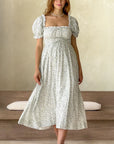 Sienna Dress - Blue Blossom