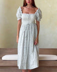 Sienna Dress - Blue Blossom