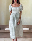 Sienna Dress - Blue Blossom