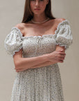 Sienna Dress - Blue Blossom