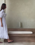 Flora Dress - White