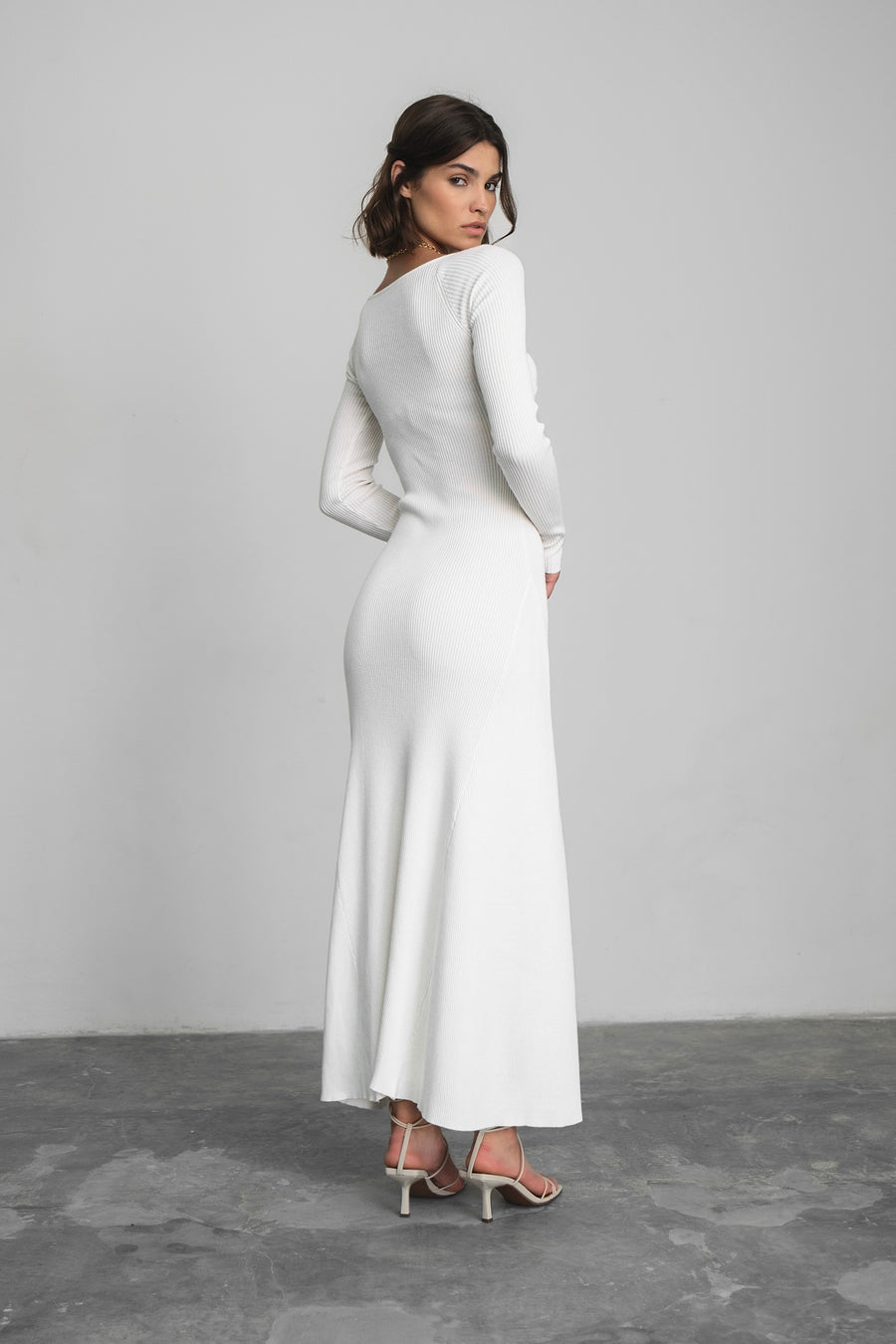 Alicia Dress - White