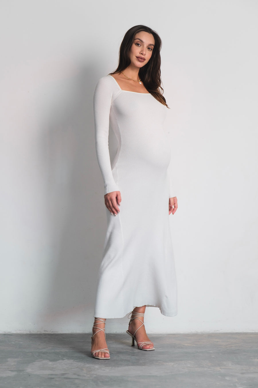 Alicia Dress - White