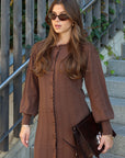 Filippa Dress - Brown