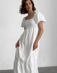 Malva Dress - White