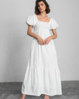 Malva Dress - White