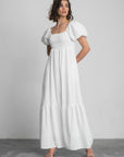 Malva Dress - White