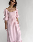 Mathilde Dress - Rose