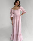 Mathilde Dress - Rose