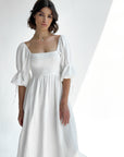 Mathilde Dress - White