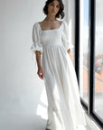 Mathilde Dress - White