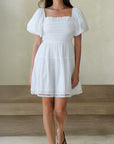 Amie Dress - White