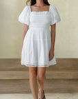 Amie Dress - White