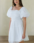 Amie Dress - White