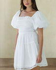 Amie Dress - White