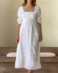 Flora Dress - White