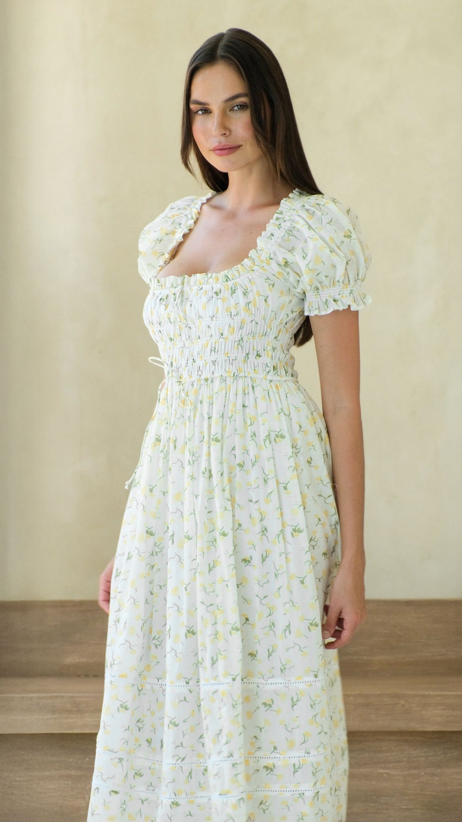 Stevie Dress In Sunshine – Maternity Friendly Dresses – NOMINO