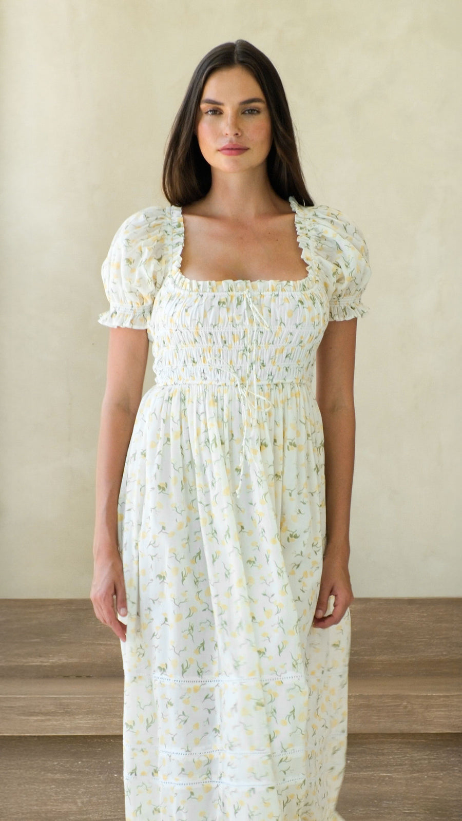 Stevie Dress In Sunshine – Maternity Friendly Dresses – NOMINO