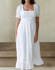 Stevie Dress - White