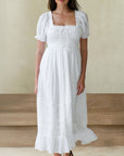 Stevie Dress - White