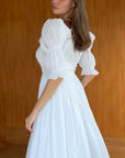 Zoe Dress - White