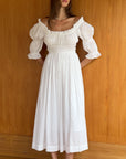 Zoe Dress - White