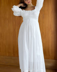 Zoe Dress - White