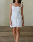 Nola Dress - White