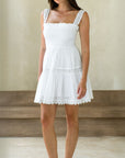 Nola Dress - White
