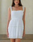 Nola Dress - White