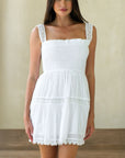 Nola Dress - White